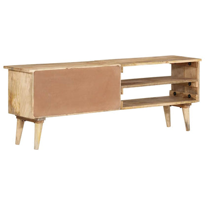 TV Stand 55.1"x11.8"x19.7" Solid Wood Mango