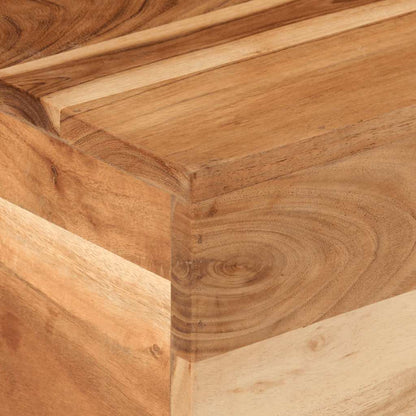 vidaXL Coffee Table Brown Solid Acacia wood Medium Durable