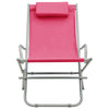 Rocking Chairs 2 pcs Steel Pink