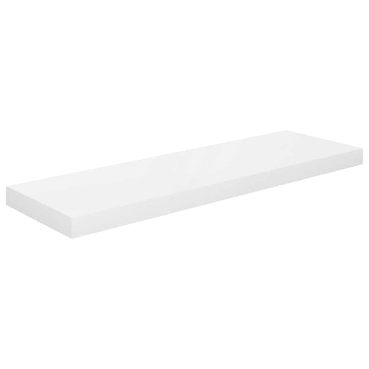 Wall Shelf | High gloss white | Honeycomb MDF, metal | Standard