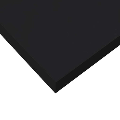 vidaXL Wall Shelf High gloss black Honeycomb MDF, metal Small