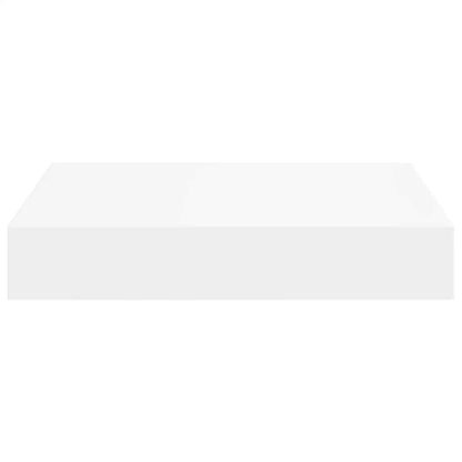 Floating Wall Shelves 4 pcs White 23x23.5x3.8 cm MDF