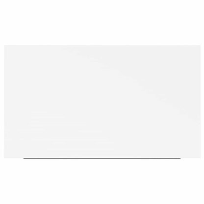 Wall Shelf Set of 2 White Honeycomb MDF, Metal 15.7 x 9.1 in