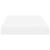 Floating Wall Shelves 4 pcs White 40x23x3.8 cm MDF