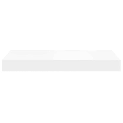 Floating Wall Shelves 4 pcs White 40x23x3.8 cm MDF