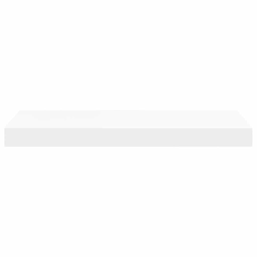 Floating Wall Shelves 4 pcs White 50x23x3.8 cm MDF