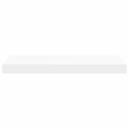 Floating Wall Shelves 4 pcs White 50x23x3.8 cm MDF