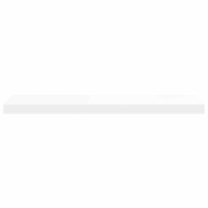 Floating Wall Shelves 4 pcs White 80x23.5x3.8 cm MDF