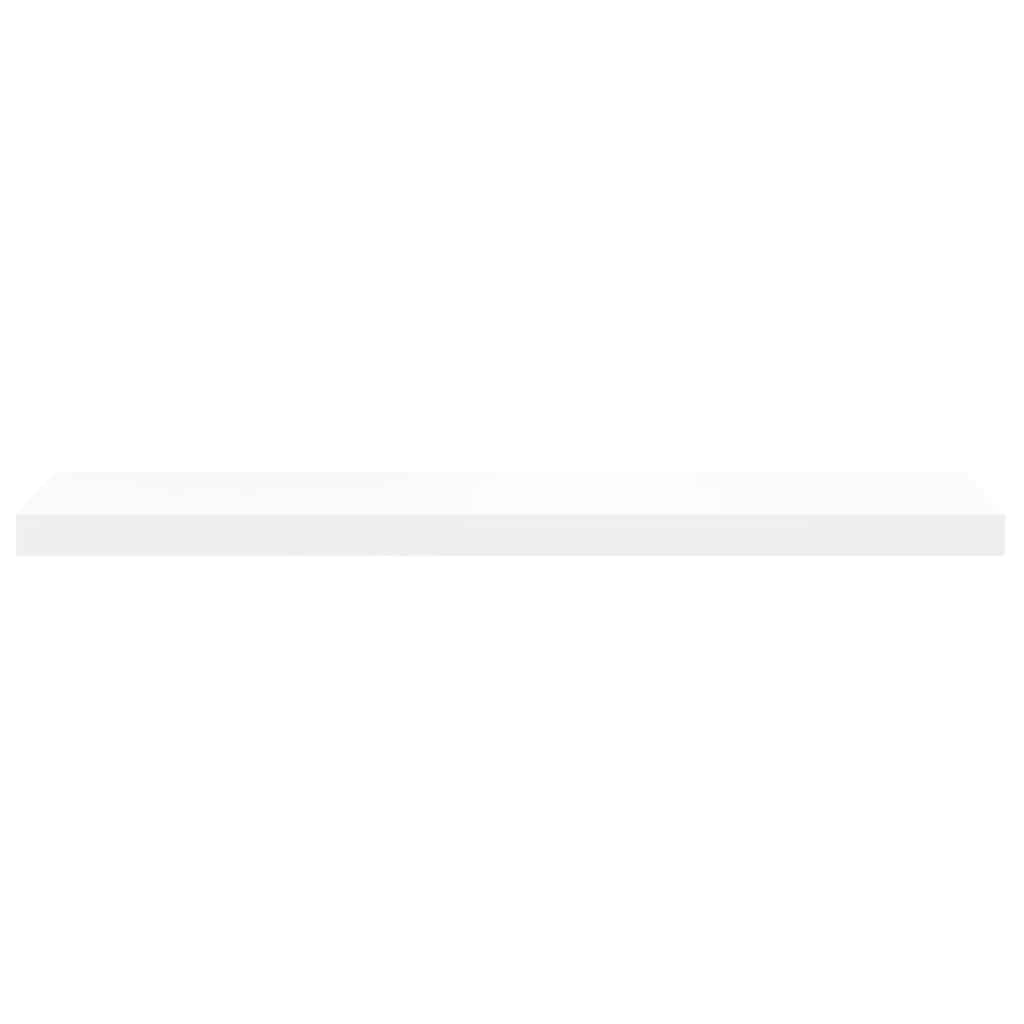 vidaXL Wall Shelf White Honeycomb MDF 35.4 x 9.3 x 1.5 in Wall mounting