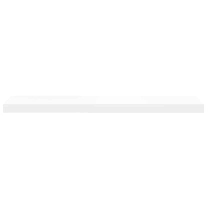 vidaXL Wall Shelf White Honeycomb MDF 35.4 x 9.3 x 1.5 in Wall mounting