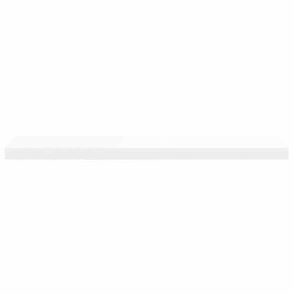 Floating Wall Shelves 2 pcs White 90x23.5x3.8 cm MDF