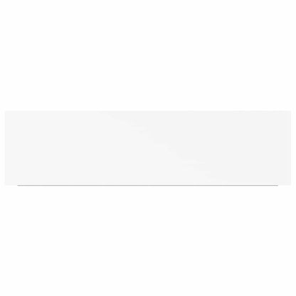 Floating Wall Shelves 2 pcs White 90x23.5x3.8 cm MDF