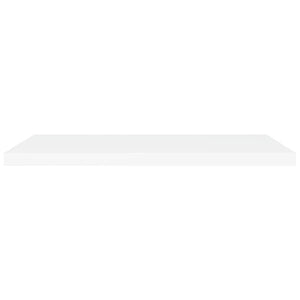 Floating Wall Shelves 4 pcs White 90x23.5x3.8 cm MDF