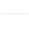 Floating Wall Shelves 2 pcs White 120x23.5x3.8 cm MDF