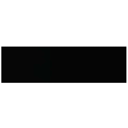 vidaXL Wall Shelf Set of 4 Black Honeycomb MDF, Metal Medium