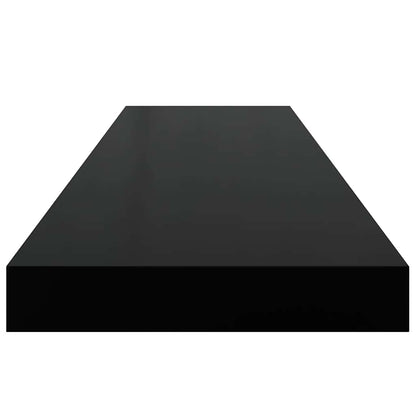 Wall Shelf Black Honeycomb MDF, metal Medium Wall Shelf