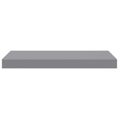 Floating Wall Shelves 4 pcs Grey 50x23.5x3.8 cm MDF