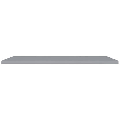 Floating Wall Shelf Grey 120x23.5x3.8 cm MDF