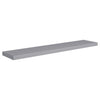 Floating Wall Shelves 4 pcs Grey 120x23.5x3.8 cm MDF