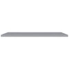 Floating Wall Shelves 4 pcs Grey 120x23.5x3.8 cm MDF