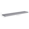 Floating Wall Shelves 4 pcs Grey 120x23.5x3.8 cm MDF