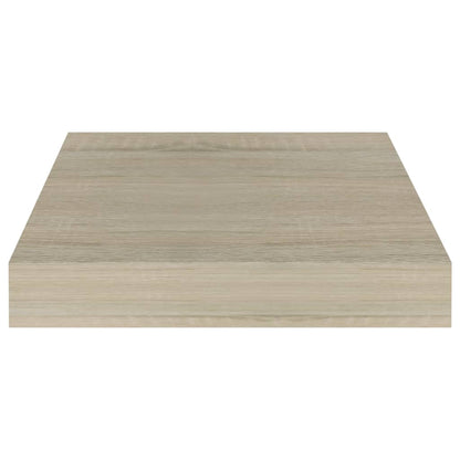 Floating Wall Shelf Oak 23x23.5x3.8 cm MDF