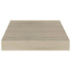 Floating Wall Shelves 4 pcs Oak 23x23.5x3.8 cm MDF