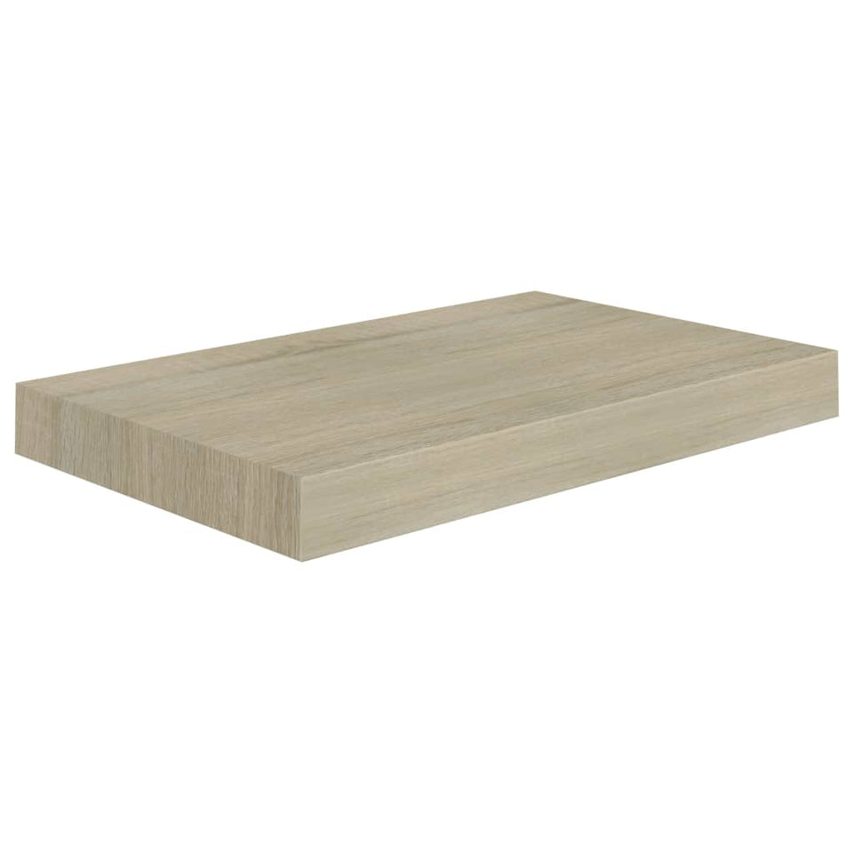 Floating Wall Shelf Oak 40x23x3.8 cm MDF