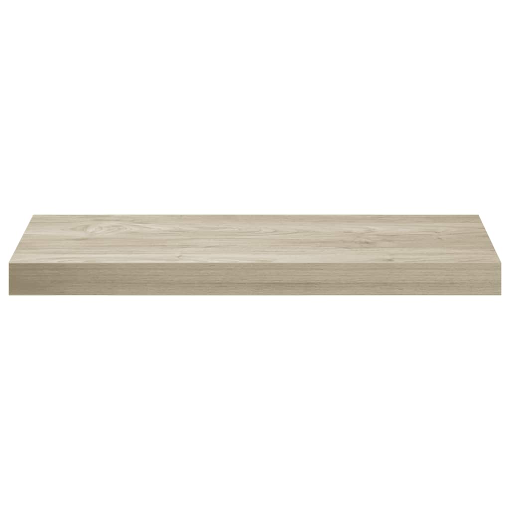 Floating Wall Shelf Oak 60x23.5x3.8 cm MDF
