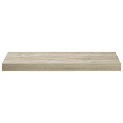 Floating Wall Shelf Oak 60x23.5x3.8 cm MDF