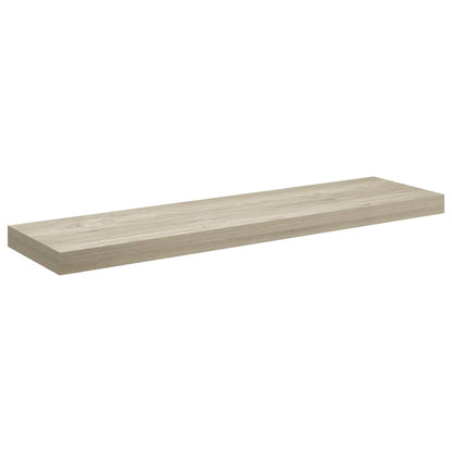 Floating Wall Shelf Oak 90x23.5x3.8 cm MDF