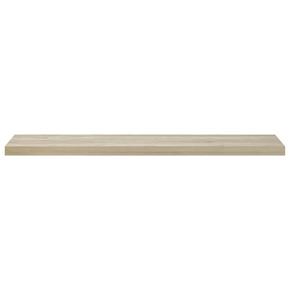 Floating Wall Shelf Oak 120x23.5x3.8 cm MDF