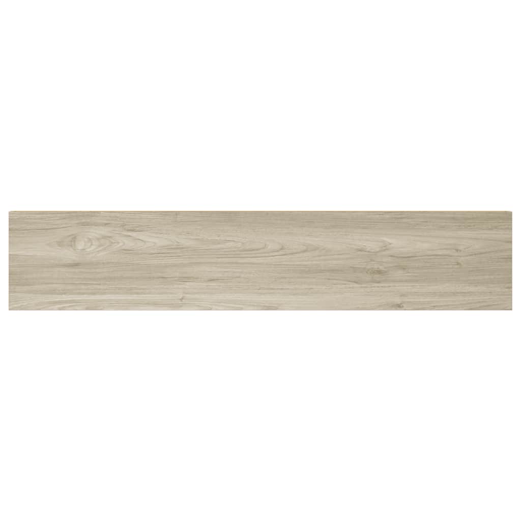 Floating Wall Shelves 4 pcs Oak 120x23.5x3.8 cm MDF