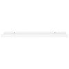 Picture Frame Ledge Shelves 2 pcs White 60x9x3 cm MDF