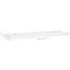 Picture Frame Ledge Shelves 2 pcs White 60x9x3 cm MDF