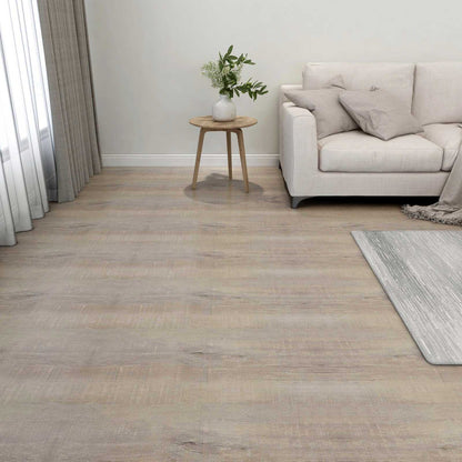 Flooring Planks 55 pcs Taupe 5.11 m² PVC