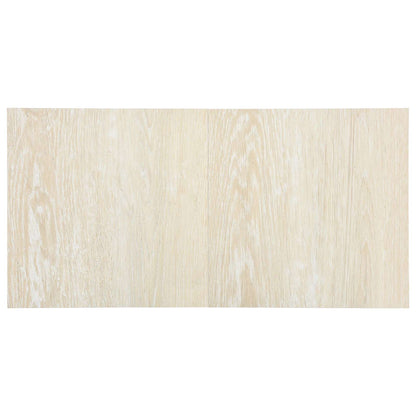 Flooring Planks 5.11 m² 55 pcs PVC White and Beige