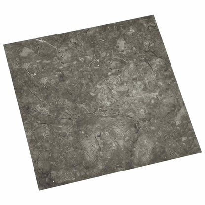 Flooring Planks 5.11 m² 55 pcs PVC Gray and White