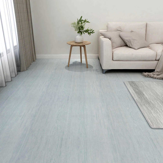 Flooring Planks Green 5.11 m² 55 pcs PVC