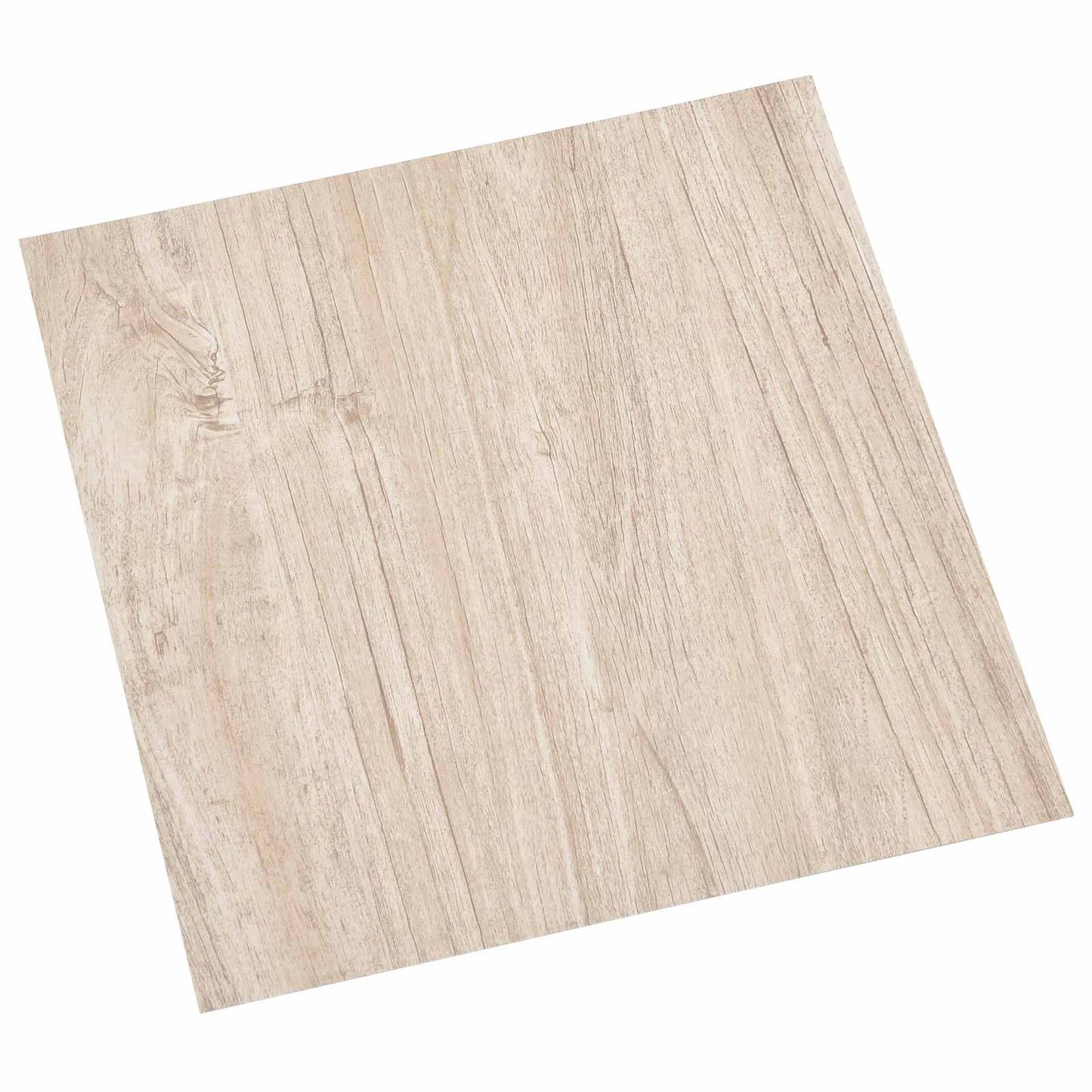 Flooring Planks 5.11 m² 55 pcs PVC White and Wood Color