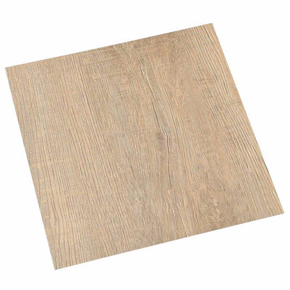 Flooring Planks 5.11 m² 55 pcs PVC Light Grey and Dark Brown