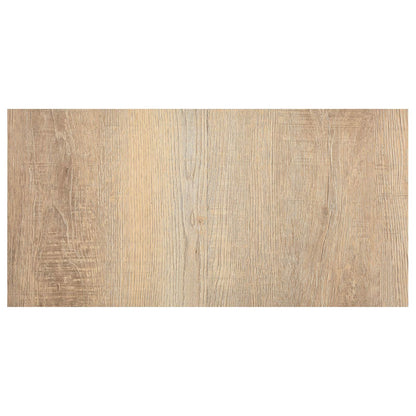 Flooring Planks 5.11 m² 55 pcs PVC Light Grey and Dark Brown