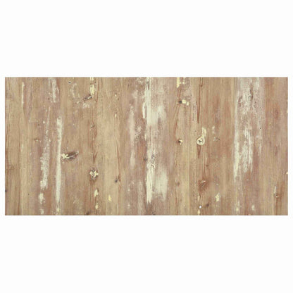 Flooring Planks 5.11 m² 55 pcs PVC Cream and Light Brown