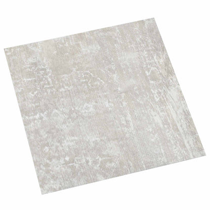 Flooring Planks 5.11 m² 55 pcs PVC White and Wood