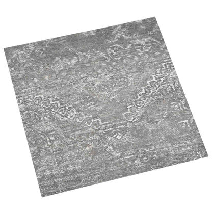 Flooring Planks 55 pcs Concrete Grey 5.11 m² PVC