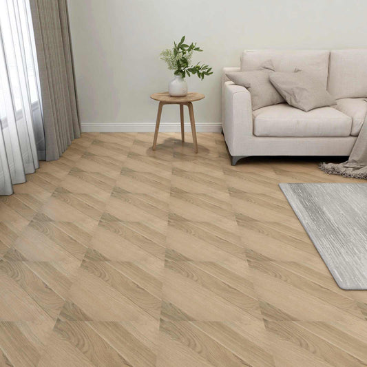 Flooring Planks Brown 5.11 m² 55 pcs PVC