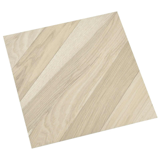 Flooring Planks Beige 5.11 m² 55 pcs PVC