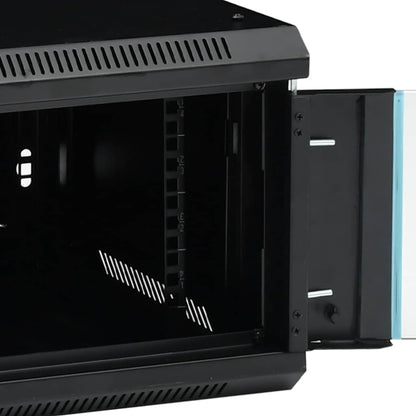 vidaXL 6U Wall Mounted Network Cabinet 19 IP20 600x450x350 mm