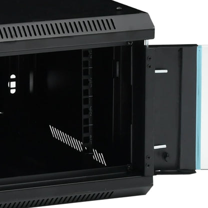 vidaXL 9U Wall Mounted Network Cabinet 19 IP20 600x450x510 mm