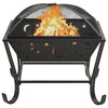 Fire Pit with Poker 62 cm XXL Steel
